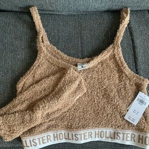 Hollister Sleep Crop Top with Matching Headband